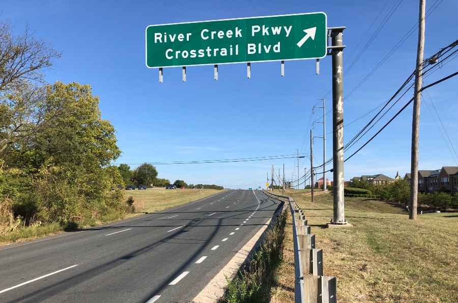 River Creek Parkway Construction, Route 7 Interchange Loudoun County